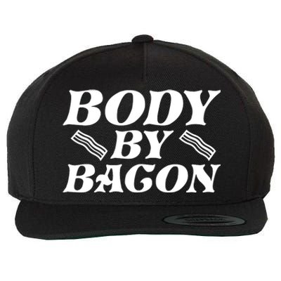 Body By Bacon Graphic Wool Snapback Cap