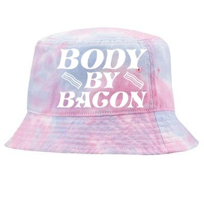 Body By Bacon Graphic Tie-Dyed Bucket Hat