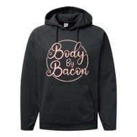 Body By Bacon Graphic Performance Fleece Hoodie