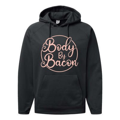 Body By Bacon Graphic Performance Fleece Hoodie