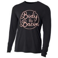 Body By Bacon Graphic Cooling Performance Long Sleeve Crew