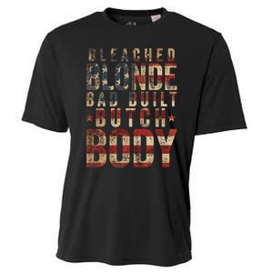 Bleach Blonde Bad Built Butch Body Cooling Performance Crew T-Shirt