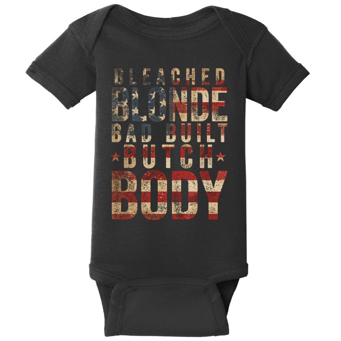 Bleach Blonde Bad Built Butch Body Baby Bodysuit