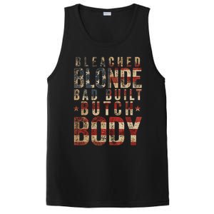 Bleach Blonde Bad Built Butch Body PosiCharge Competitor Tank