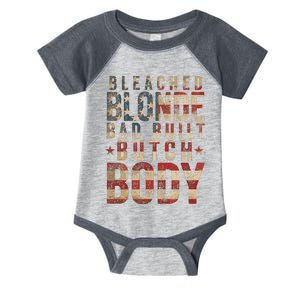 Bleach Blonde Bad Built Butch Body Infant Baby Jersey Bodysuit