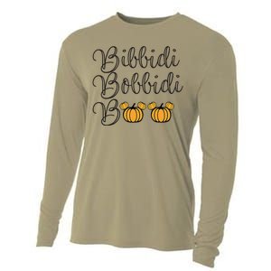 Bippity Boppity Boo Pumpkin Halloween Cooling Performance Long Sleeve Crew