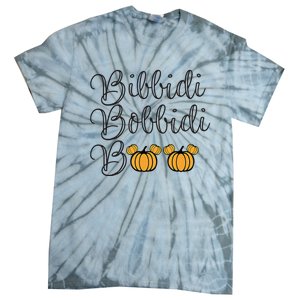 Bippity Boppity Boo Pumpkin Halloween Tie-Dye T-Shirt