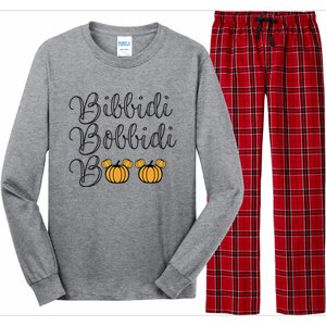 Bippity Boppity Boo Pumpkin Halloween Long Sleeve Pajama Set