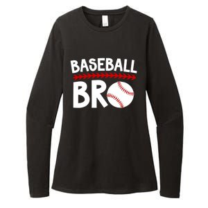 Baseball Bro Best Baseball Brother Baseball PlayerS Brother Gift Womens CVC Long Sleeve Shirt