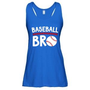 Baseball Bro Best Baseball Brother Baseball PlayerS Brother Gift Ladies Essential Flowy Tank