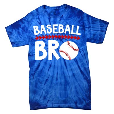 Baseball Bro Best Baseball Brother Baseball PlayerS Brother Gift Tie-Dye T-Shirt