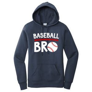 Baseball Bro Best Baseball Brother Baseball PlayerS Brother Gift Women's Pullover Hoodie