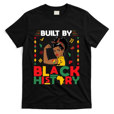 Built By Black History Black History Month African T-Shirt