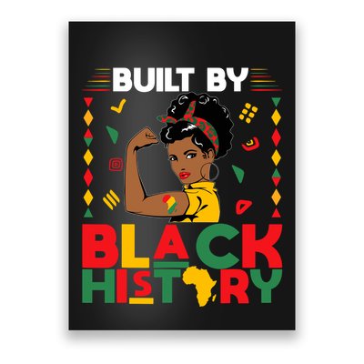 Built By Black History Black History Month African Poster