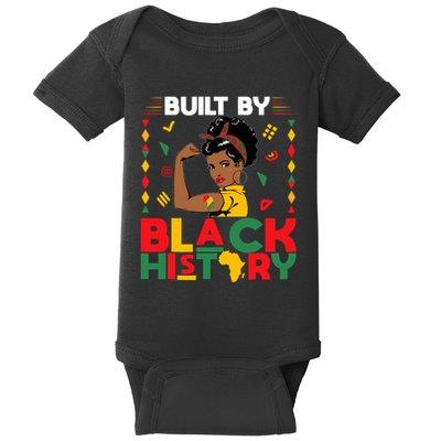 Built By Black History Black History Month African Baby Bodysuit