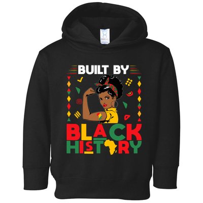 Built By Black History Black History Month African Toddler Hoodie