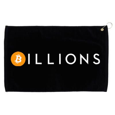 Bitcoin Btc Billions Grommeted Golf Towel