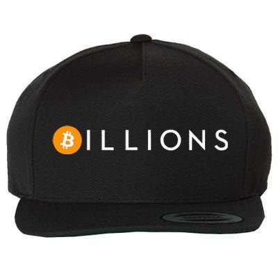 Bitcoin Btc Billions Wool Snapback Cap