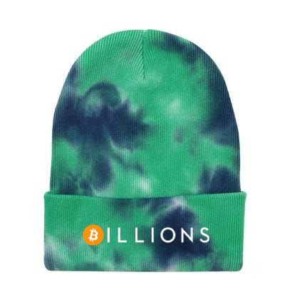 Bitcoin Btc Billions Tie Dye 12in Knit Beanie