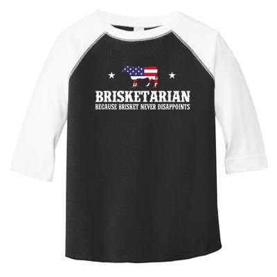 Brisketarian Because Brisket Never Disappoints BBQ Lover Toddler Fine Jersey T-Shirt