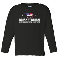 Brisketarian Because Brisket Never Disappoints BBQ Lover Toddler Long Sleeve Shirt