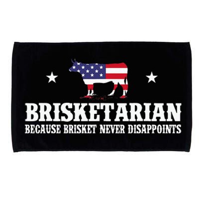 Brisketarian Because Brisket Never Disappoints BBQ Lover Microfiber Hand Towel