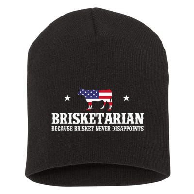 Brisketarian Because Brisket Never Disappoints BBQ Lover Short Acrylic Beanie