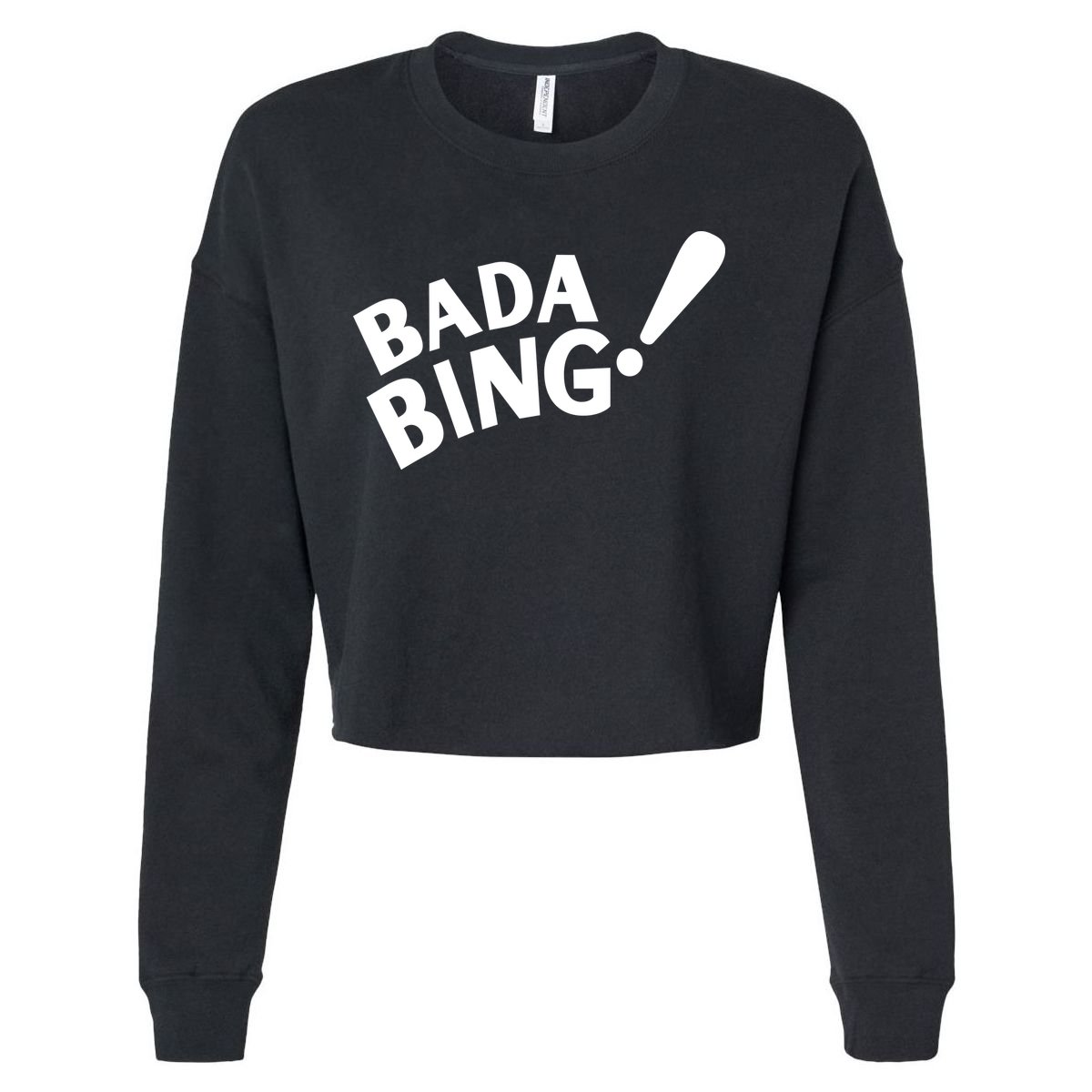 Bada Bing Cropped Pullover Crew