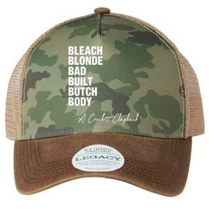 Bleach Blonde Bad Built Butch Body Legacy Tie Dye Trucker Hat