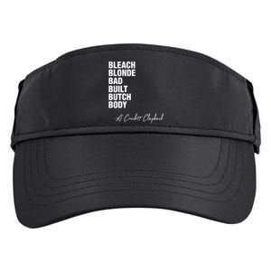 Bleach Blonde Bad Built Butch Body Adult Drive Performance Visor