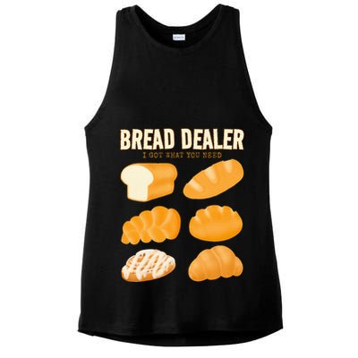 Bread Baker Bread Dealer Making Dough Baking Ladies PosiCharge Tri-Blend Wicking Tank