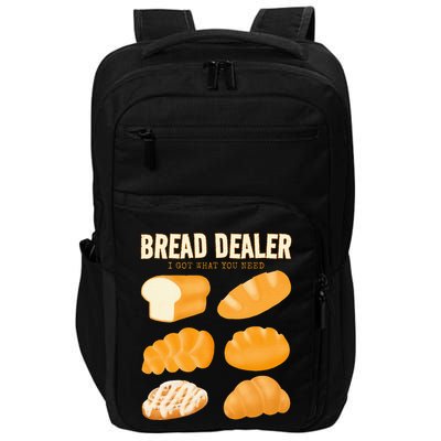 Bread Baker Bread Dealer Making Dough Baking Impact Tech Backpack