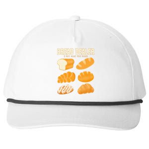 Bread Baker Bread Dealer Making Dough Baking Snapback Five-Panel Rope Hat