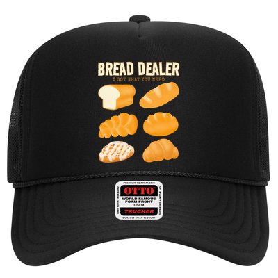 Bread Baker Bread Dealer Making Dough Baking Trucker Hat
