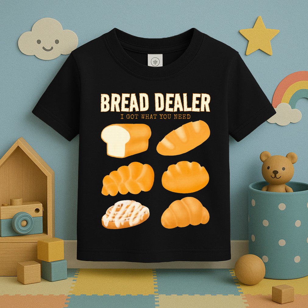 Bread Baker Bread Dealer Making Dough Baking Toddler T-Shirt