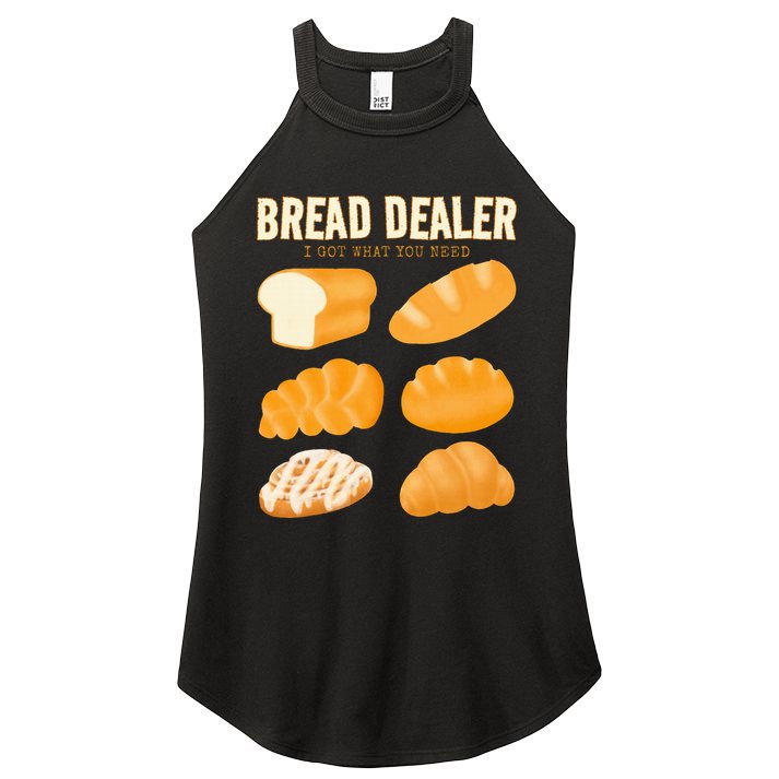 Bread Baker Bread Dealer Making Dough Baking Women's Perfect Tri Rocker Tank