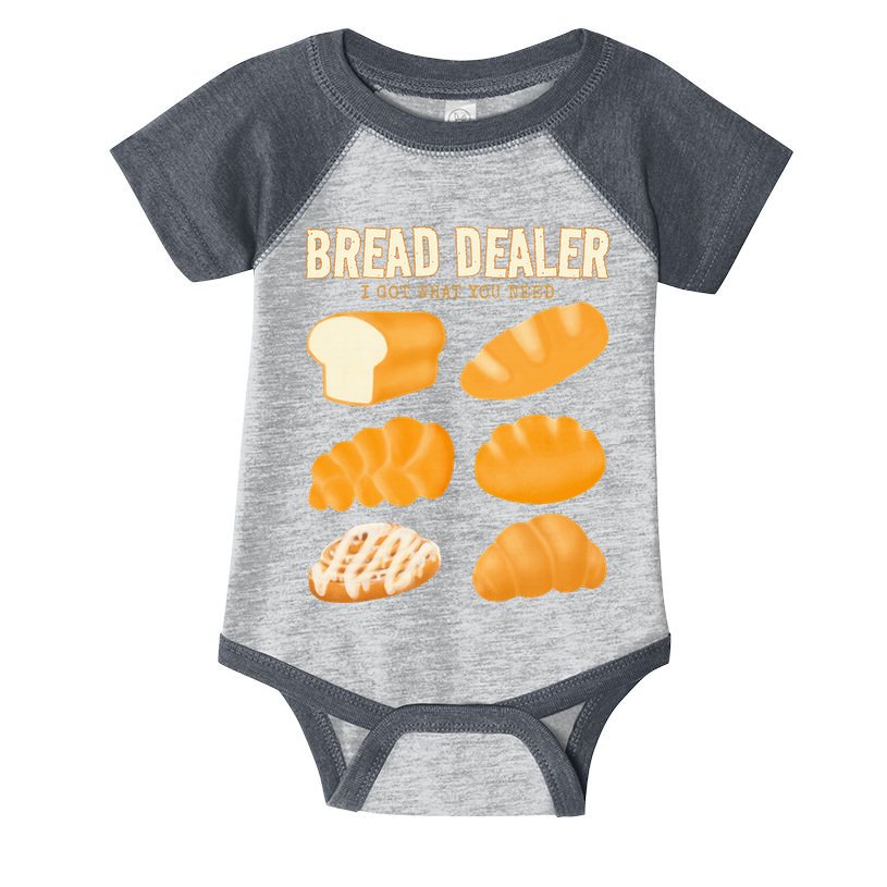 Bread Baker Bread Dealer Making Dough Baking Infant Baby Jersey Bodysuit