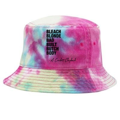 Bleach Blonde Bad Built Butch Body Tie-Dyed Bucket Hat