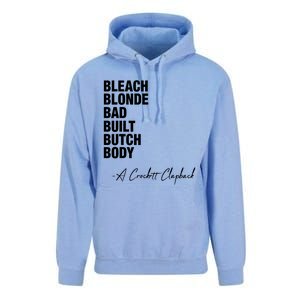 Bleach Blonde Bad Built Butch Body Unisex Surf Hoodie