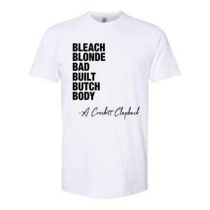 Bleach Blonde Bad Built Butch Body Softstyle CVC T-Shirt