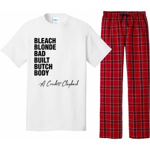 Bleach Blonde Bad Built Butch Body Pajama Set