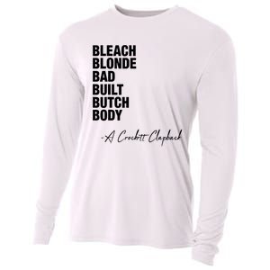 Bleach Blonde Bad Built Butch Body Cooling Performance Long Sleeve Crew