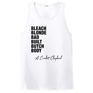 Bleach Blonde Bad Built Butch Body PosiCharge Competitor Tank