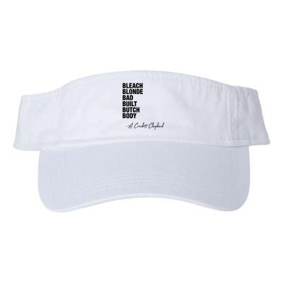 Bleach Blonde Bad Built Butch Body Valucap Bio-Washed Visor