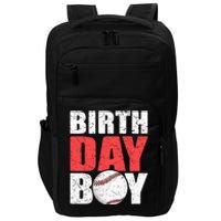 Birthday Baseball Batter Catcher Pitcher Baseball Theme Impact Tech Backpack