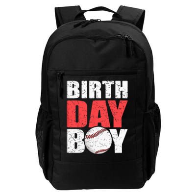 Birthday Baseball Batter Catcher Pitcher Baseball Theme Daily Commute Backpack