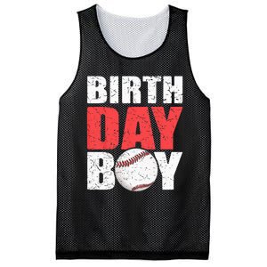 Birthday Baseball Batter Catcher Pitcher Baseball Theme Mesh Reversible Basketball Jersey Tank