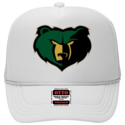 Basha Bears High Crown Mesh Back Trucker Hat