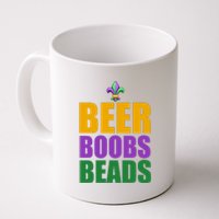 Beer Boobs Beads Mardi Gras Celebration Coffee Mug