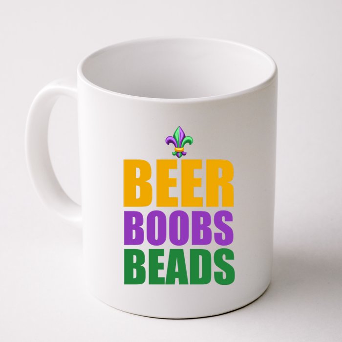 Beer Boobs Beads Mardi Gras Celebration Coffee Mug